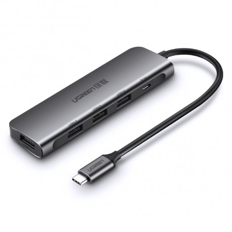 Bộ chuyển đổi USB Type C to 4 Port USB 3.0 Cao Cấp Ugreen 50979